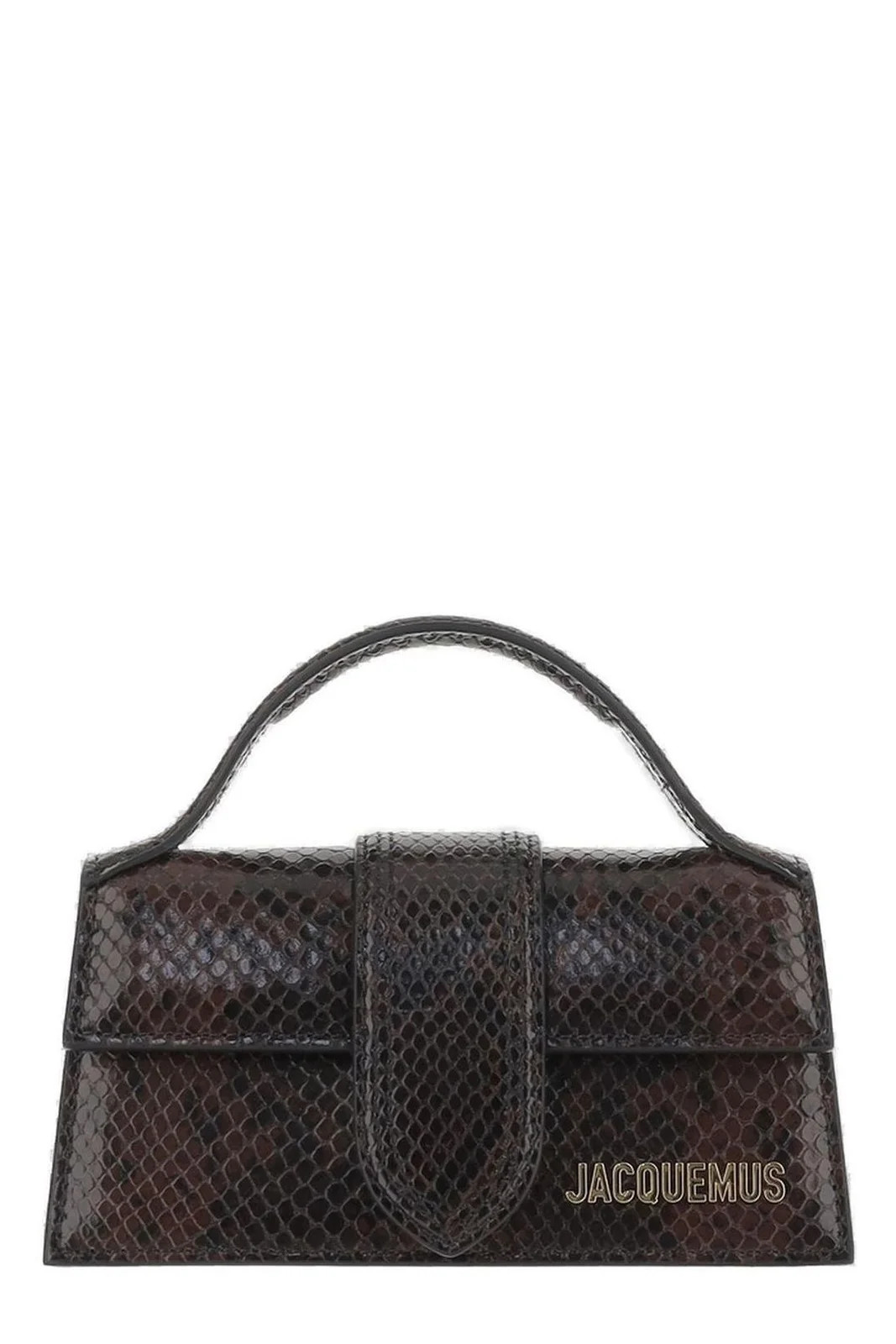 Jacquemus Embossed Logo Lettering Shoulder Bag | Cettire Global