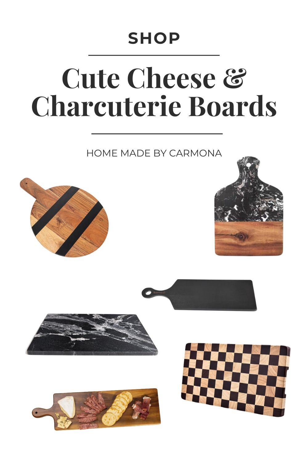 Cute charcuterie and cutting boards 

 #LTKHome