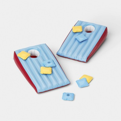 Inflatable Cornhole Game Floating Pool Games 10pc - Sun Squad™ | Target