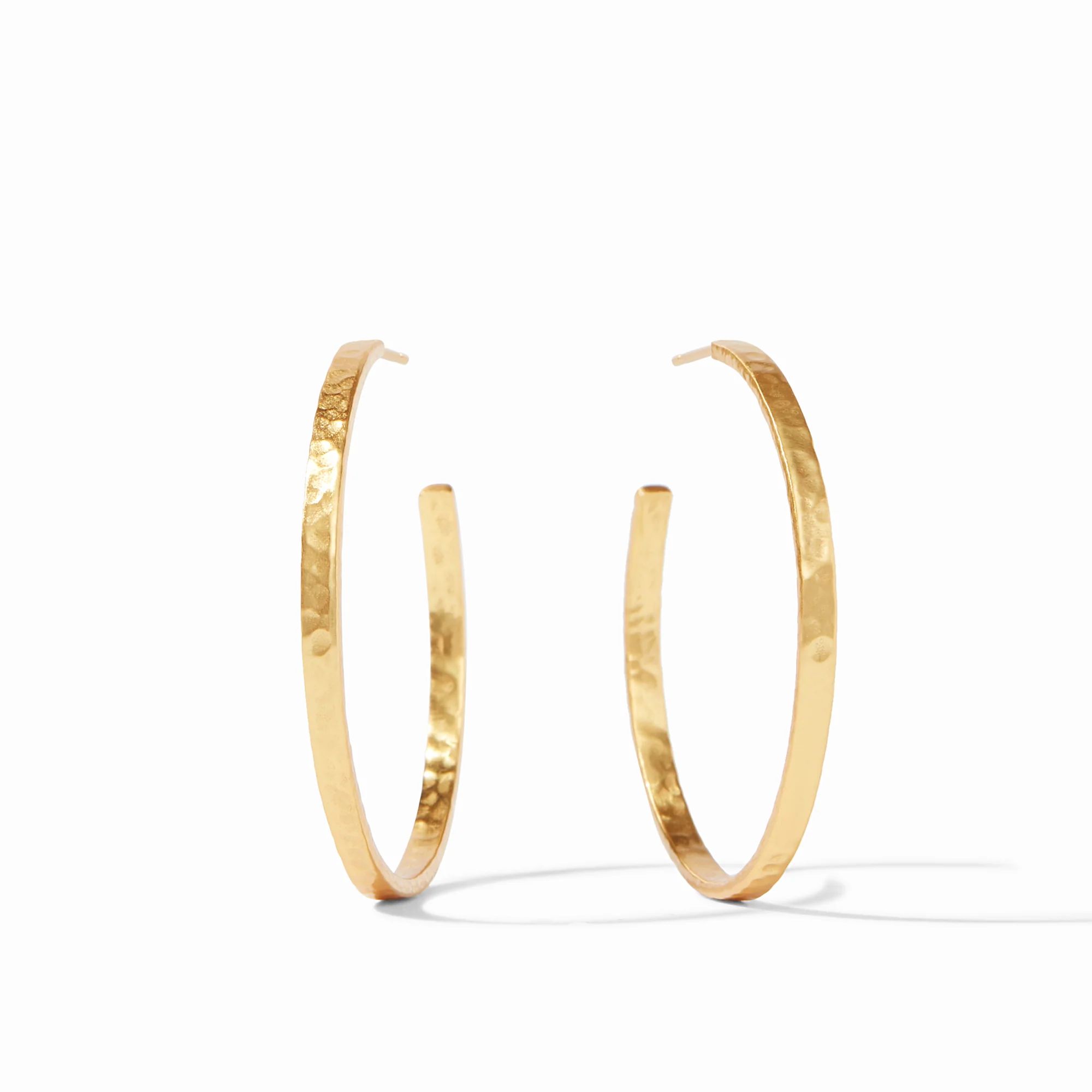 Crescent Gold Hoop Earrings | Julie Vos | Julie Vos