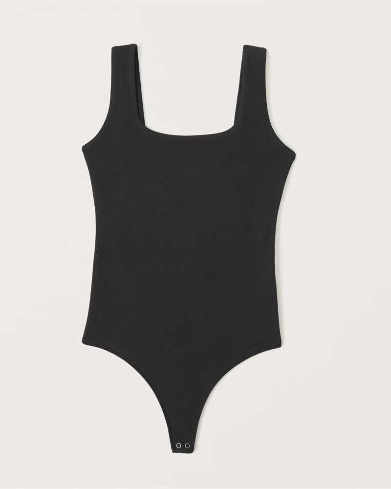 Women's Seamless Rib Fabric Tank Bodysuit | Women's Tops | Abercrombie.com | Abercrombie & Fitch (US)