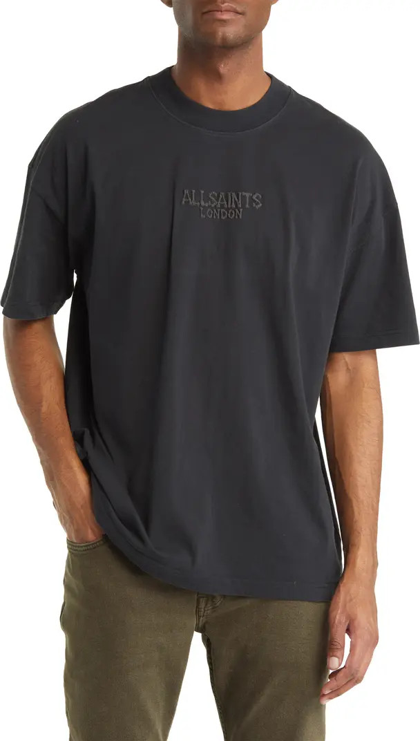 Bones Puff Logo Crewneck Cotton T-Shirt | Nordstrom