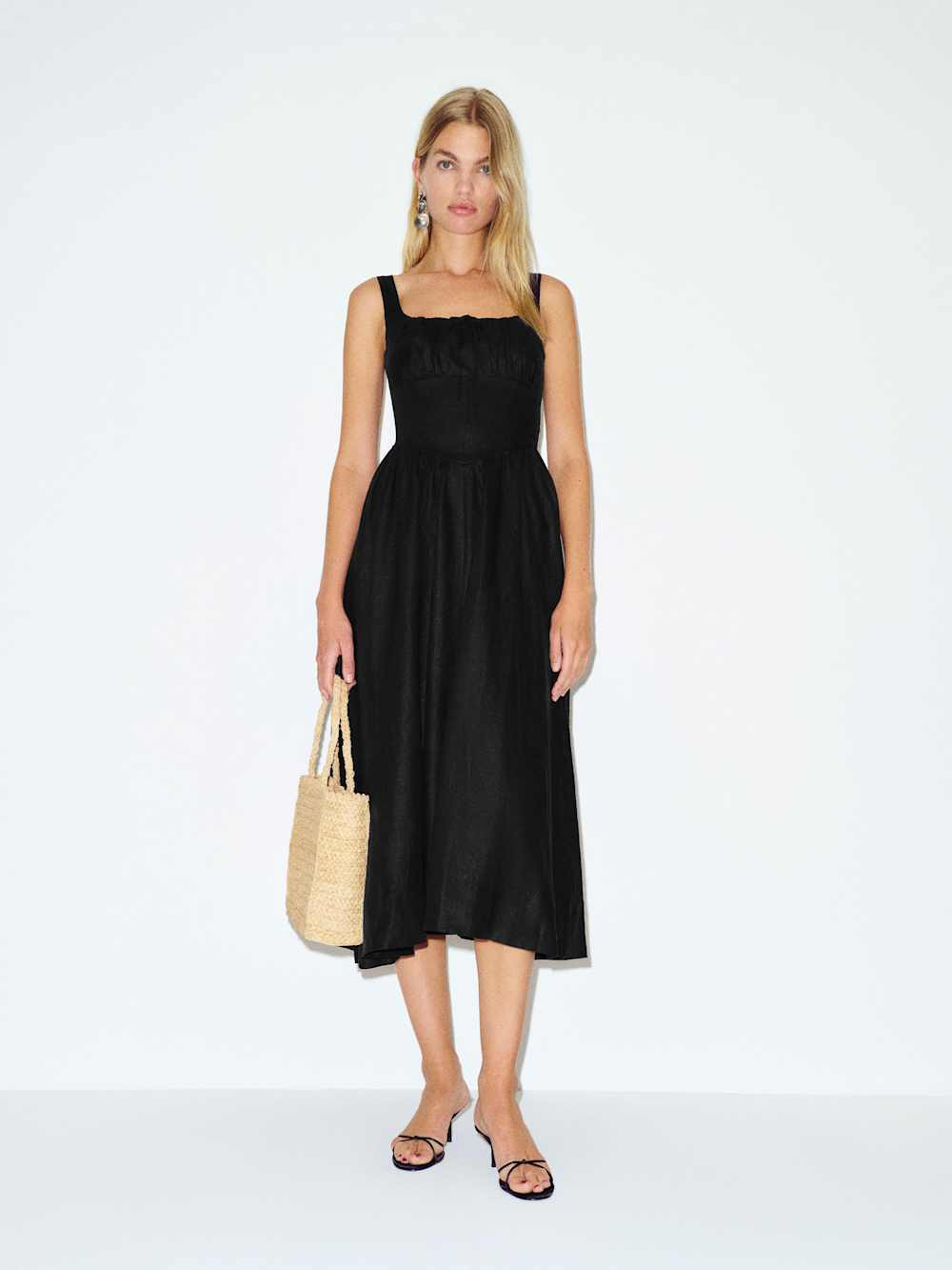 Balia Linen Dress | Reformation (Global)