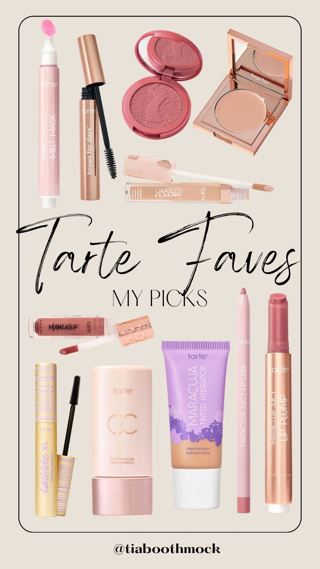 My @Tarte picks 💜 

#ad #tartepartner

#LTKselfcare #LTKBeauty #LTKgrwm