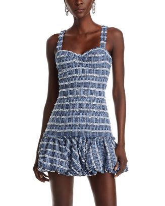 Tweed Bubble Hem Mini Dress - 100% Exclusive | Bloomingdale's (US)