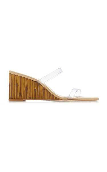 Eva PVC Leather Wedges | Moda Operandi (Global)