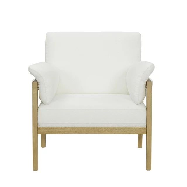 Beautiful Wrap Me Up Accent Chair with Removable Cushions by Drew, Cream | Walmart (US)