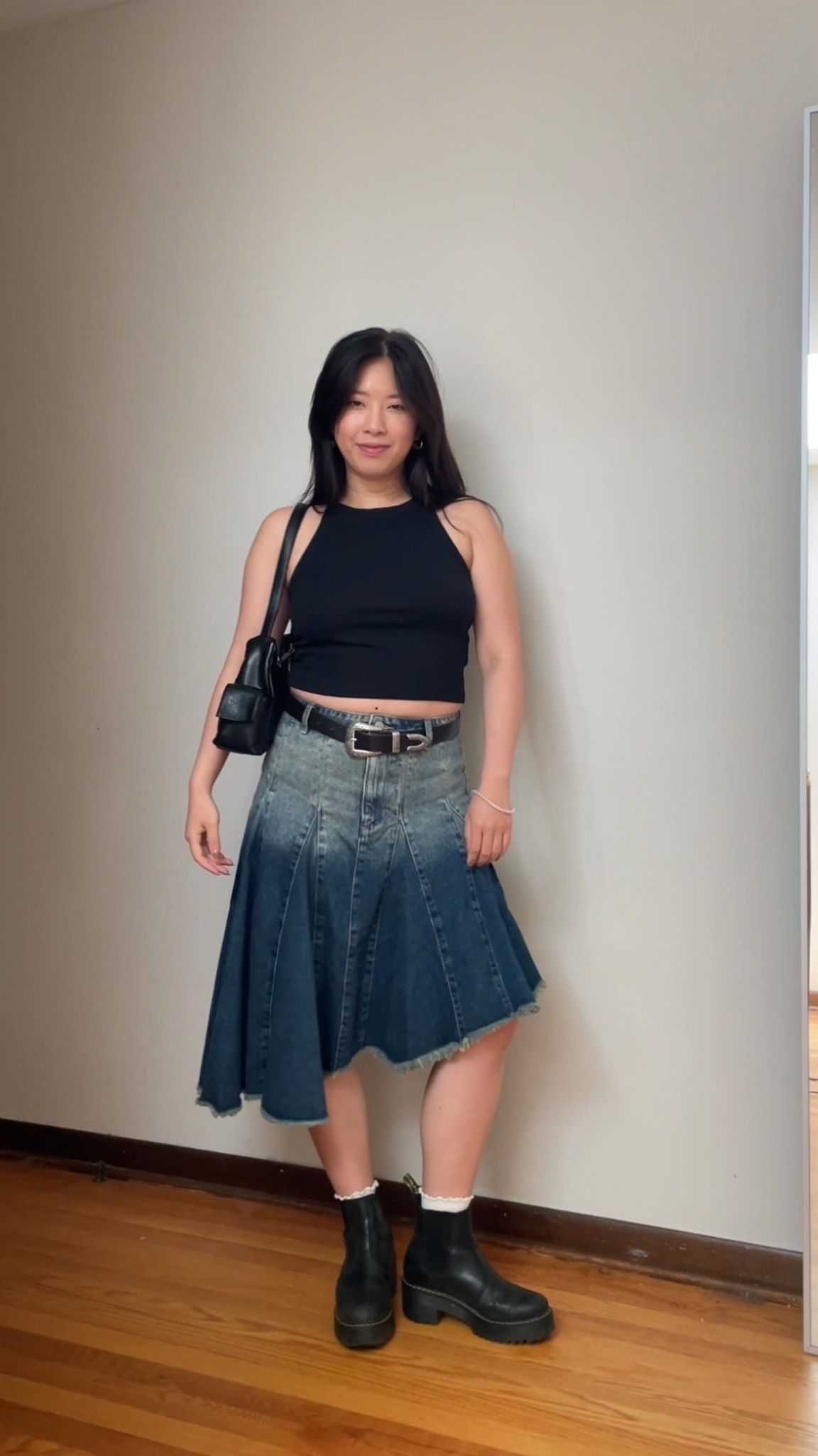 Summer outfit that makes me feel like a cool city girlie again ❤️ also OBSESSED with this skirt and it’s only $29! 
 
#summeroutfits #outfitideas #momoutfit #citygirls #outfitinspo #coolgirlaesthetic #outfitideas #outfitreels #citystyle #outfitoftheweek 

#LTKSaleAlert #LTKSeasonal #LTKFindsUnder50