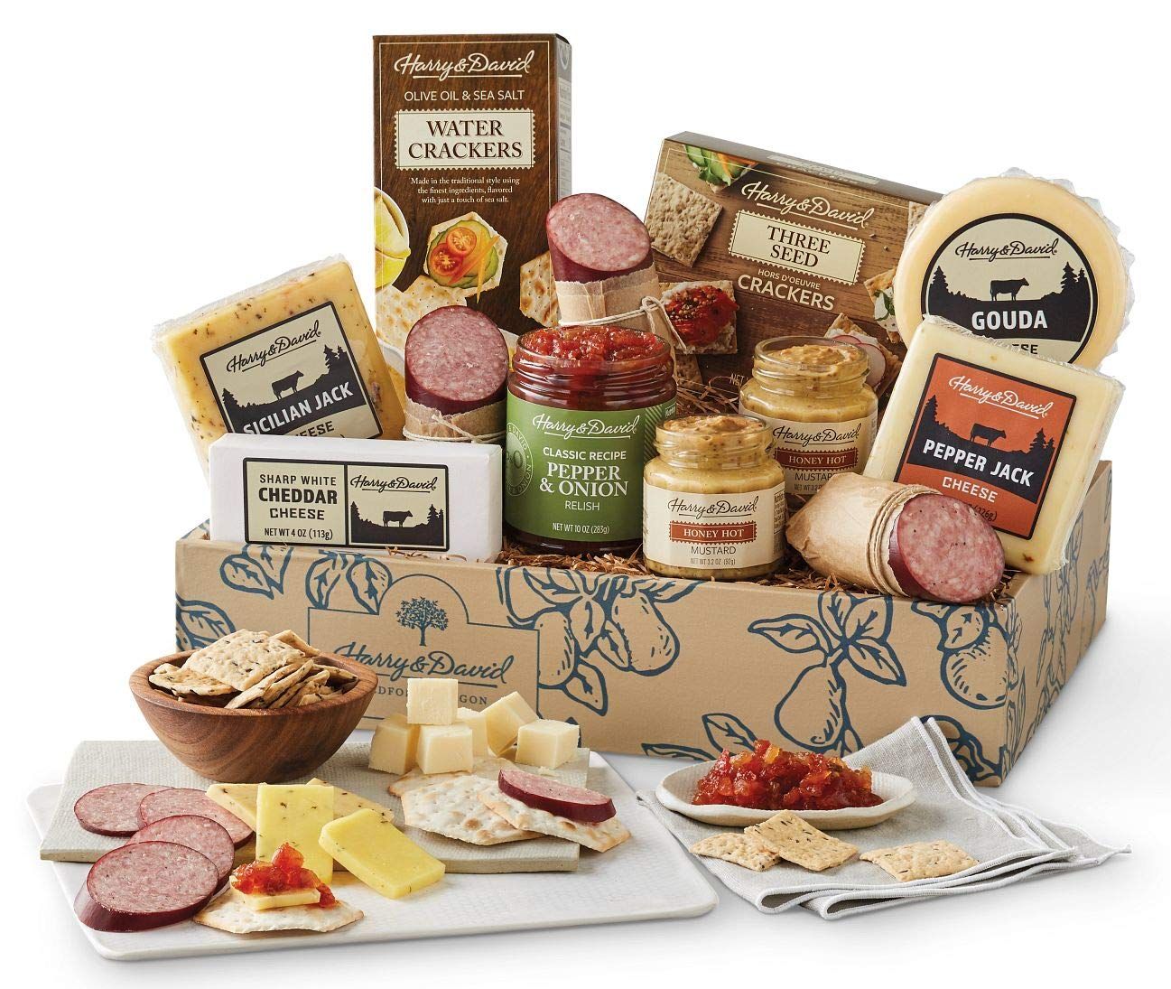 Harry & David Supreme Meat and Cheese Gift Box | Amazon (US)