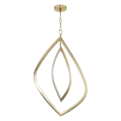 Arles Chandelier in Vintage Brass | Perigold