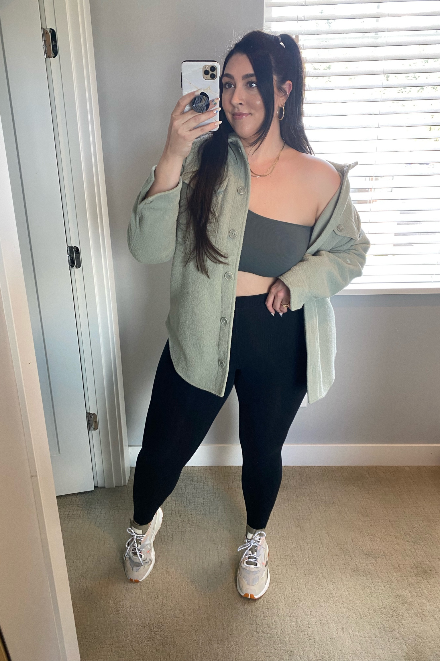 One shoulder bras got a hold on me ✨ I ordered TTS but would recommend sizing down one in this material. Linked the exact sports bra in multiple colors AND a few are on sale + exact & similar shoe options! The sneakers are men’s sizing, so check website for conversion, but I find my women’s shoe size to be 1 1/2 sizes smaller than men’s sizing.  #ltkathleisure #ltkfitness 

#LTKcurves #LTKFind #LTKSeasonal