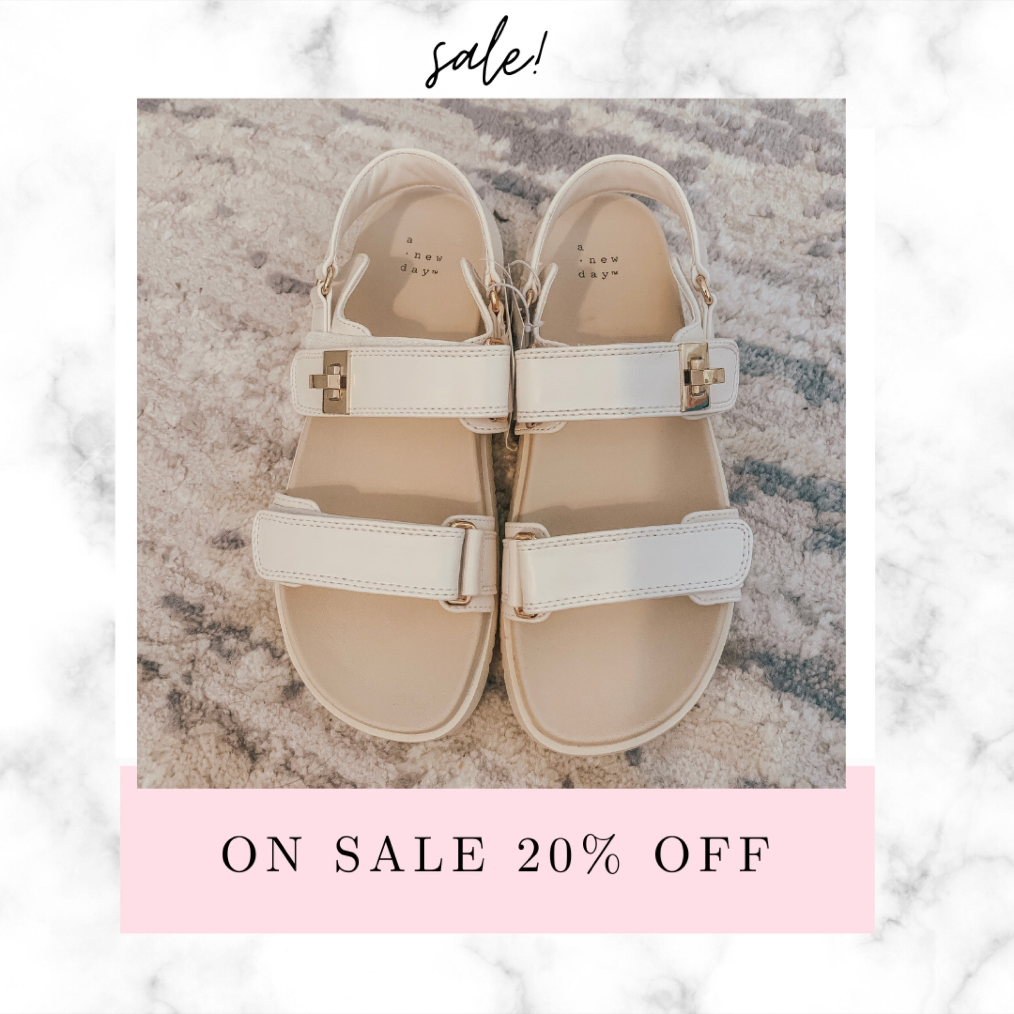 Cute platform sandals on sale! Comes in black and cream and is a great affordable dupe for the Steve Madden Mona sandals 








Summer sandals, summer style, spring sandals, platform shoes, target style, target shoes, target jonie, cream sandals, casual sandals, casual summer shoes, summer fashion, spring fashion, neutral style, neutral shoes, shoe of the day, comfortable platforms 

#LTKsalealert #LTKunder50 #LTKshoecrush