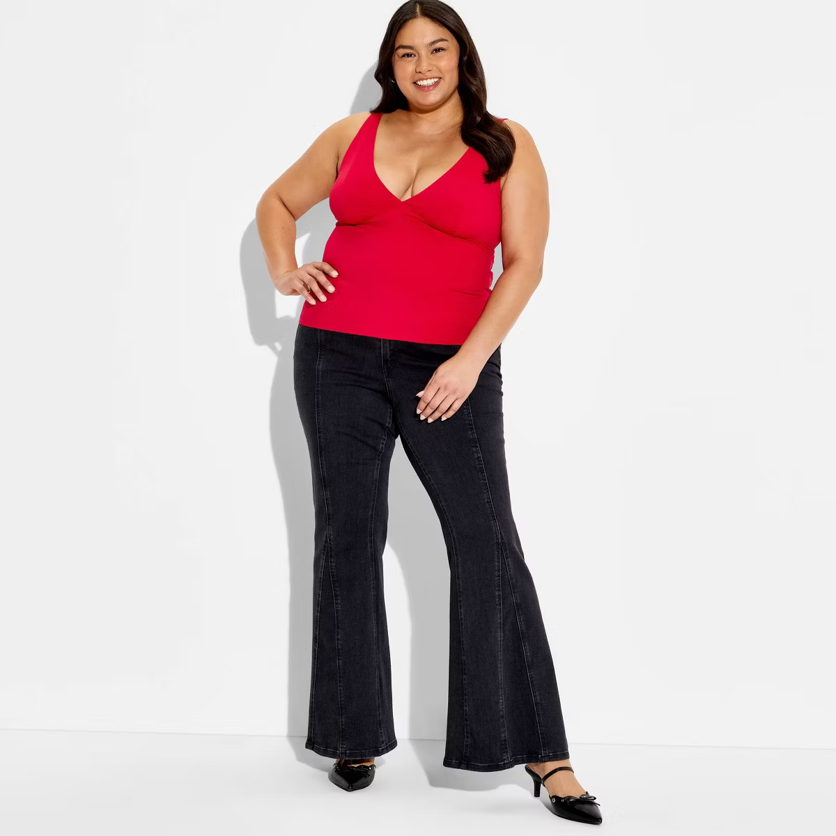 Women's Plunge Tank Top - Wild Fable™ | Target