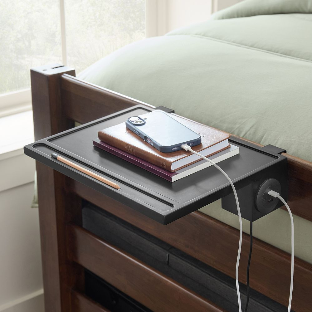Charging Bedside Tray with USB A/C (6"x11.75") | Pottery Barn Teen
