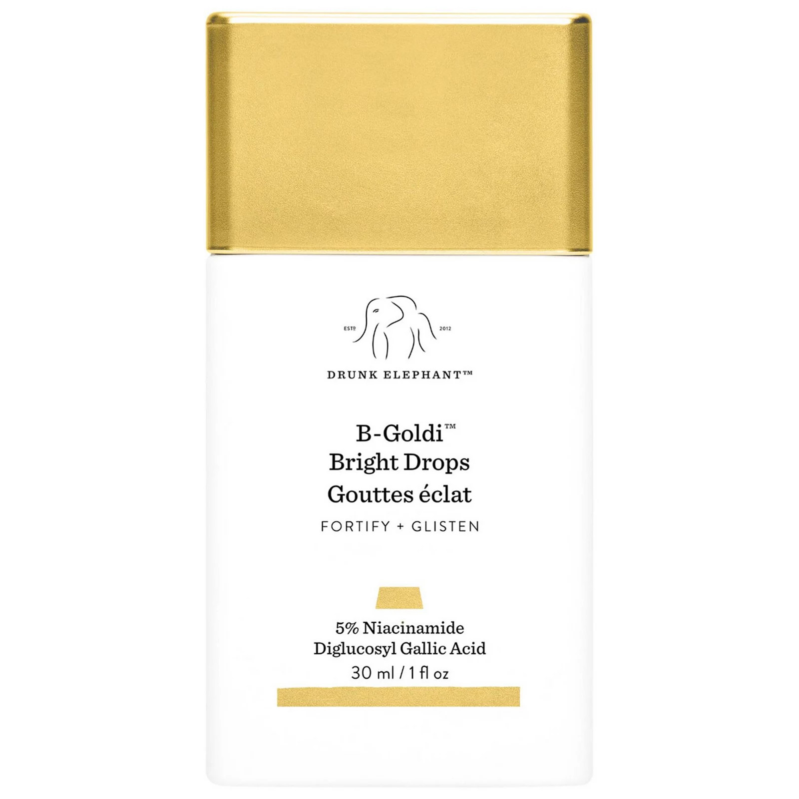 Drunk Elephant B-Goldi Bright Illuminating Drops with 5% Niacinamide, Size: 1 FL Oz, None | Kohl's