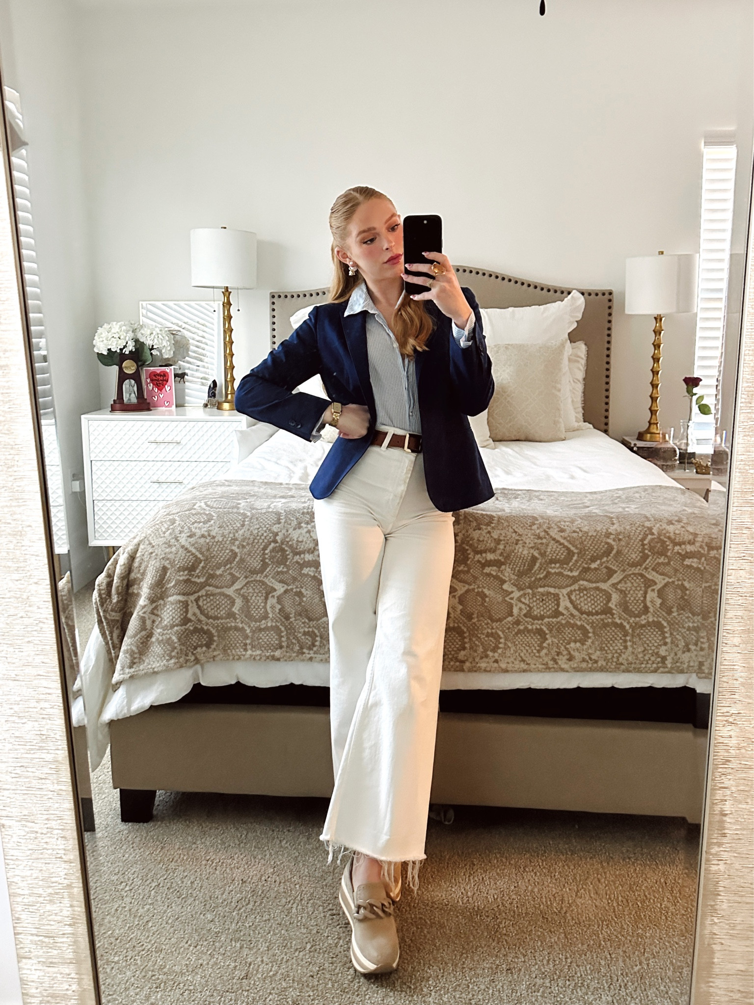 Business on the outside & party on the inside!! The blazer is from Reveal Suits, a custom suit company, based out of Dallas, TX. Love styling an outfit that brings in a little personality! 

#LTKworkwear #LTKstyletip #LTKsalealert