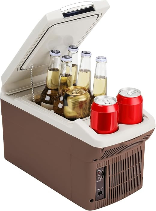 ICEROVER 12V Car Refrigerator Cooler/Warmer 6 Quart (6L) 40\u2109~140\u2109,12 Volt DC &110V AC, ... | Amazon (US)