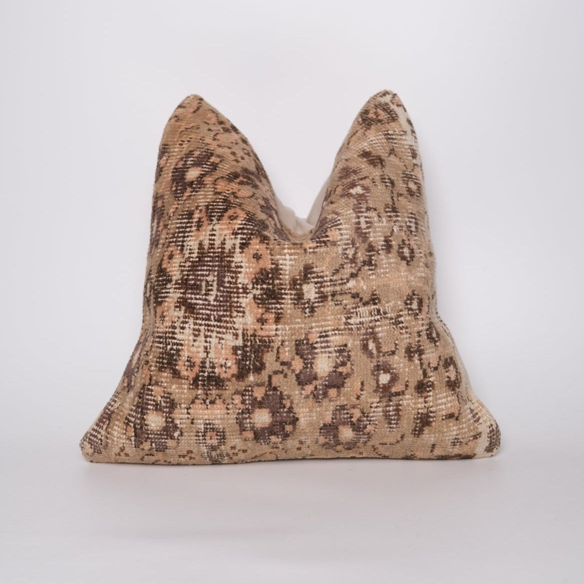 Hibiscus Turkish Vintage Rug Pillow | Twenty Third by Deanne (US)