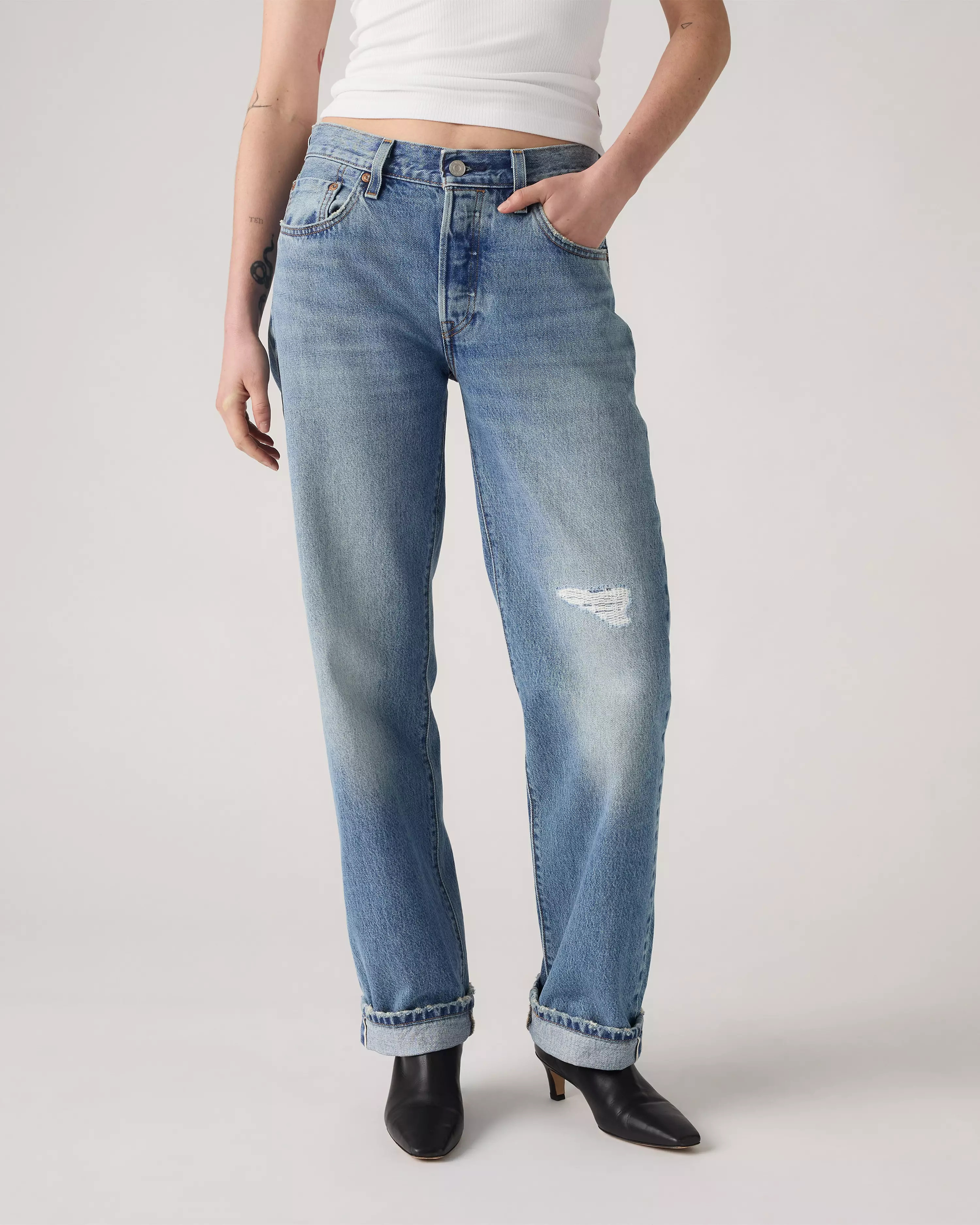 501® '90s Selvedge Women's Jeans - Medium Wash | Levi's® US | Levi's US