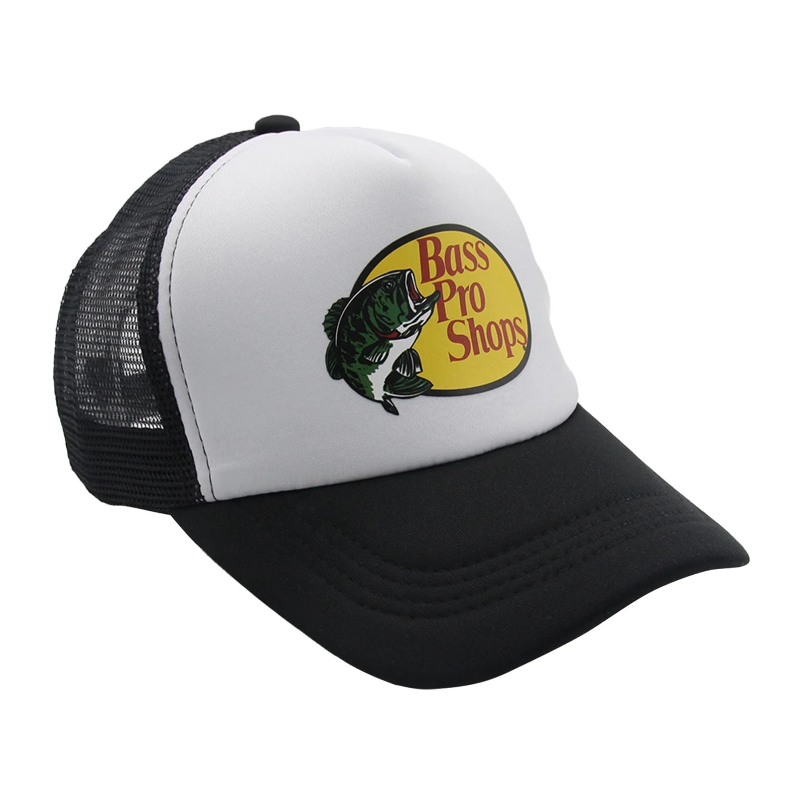 Bass Pro Shops Hat Mesh Adjustable SnapBack Trucker Baseball Fishing Outdoor Cap | Walmart (US)