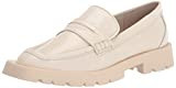 Dolce Vita Women's Elias Loafer, Ivory Embossed Leather, 8.5 | Amazon (US)