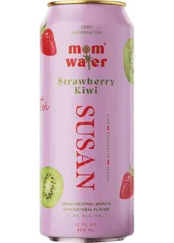 Strawberry Kiwi Susan | Vodka Soda & Seltzer by Mom Water | 12oz | Indiana | Total Wine