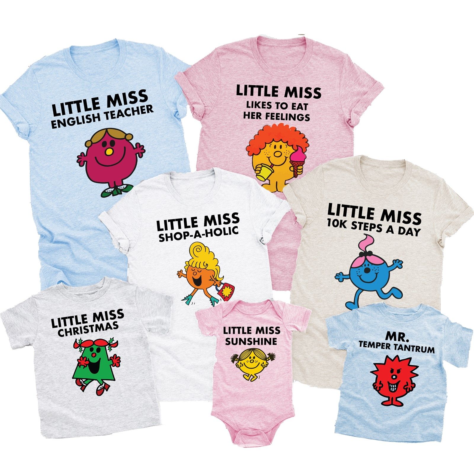 Customizable Little Miss & Mr Tees | Youth And Adult | Jane