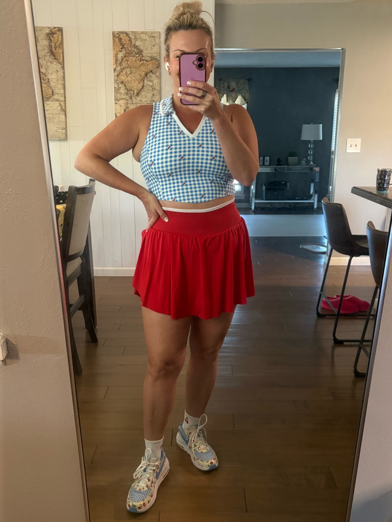 How cute is this top for all
Of the summer holidays??? Has a matching skirt too.
Size up 1 in top. @Target 

Memorial Day Outfit. July 4th outfit. Labor Day outfit. Tennis skirt. Target finds. Athleisure. Pickleball outfit.

#LTKgrwm #LTKootd #LTKSeasonal