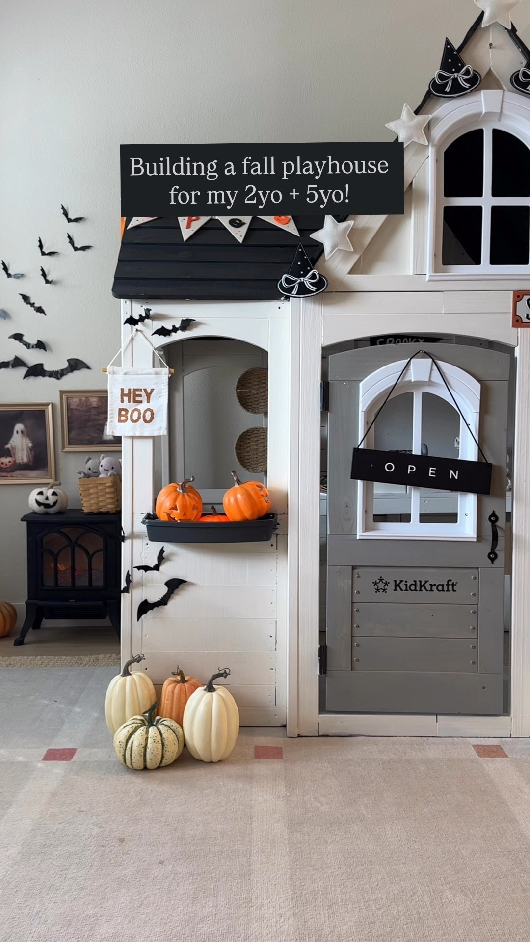 The house is the KidKraft Timberwood Playhouse!

#craftymom #sahm #toddlermom #DIY #playroom

#LTKFamily #LTKBaby #LTKBump