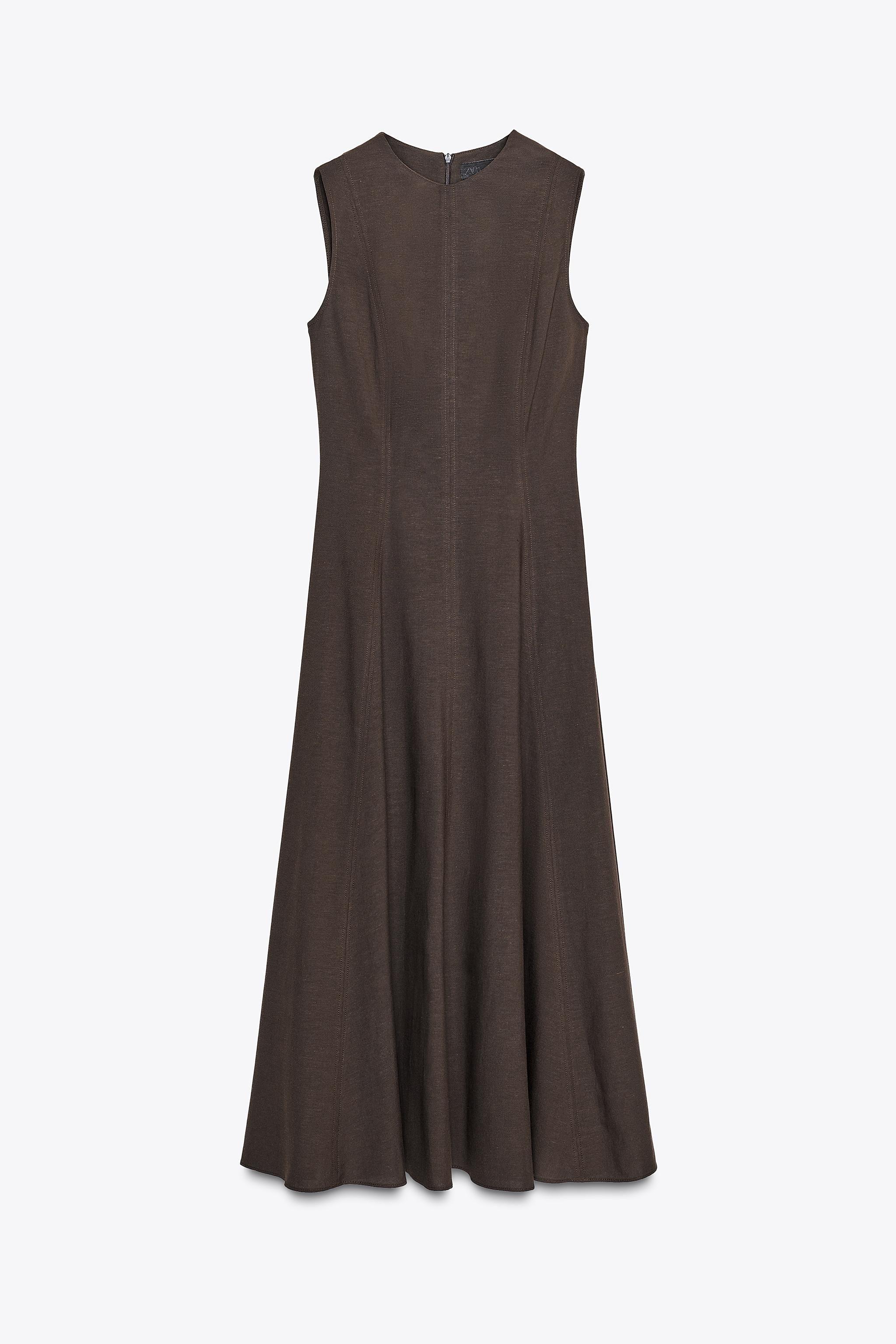 ZW COLLECTION SLEEVELESS MIDI DRESS | Zara AU
