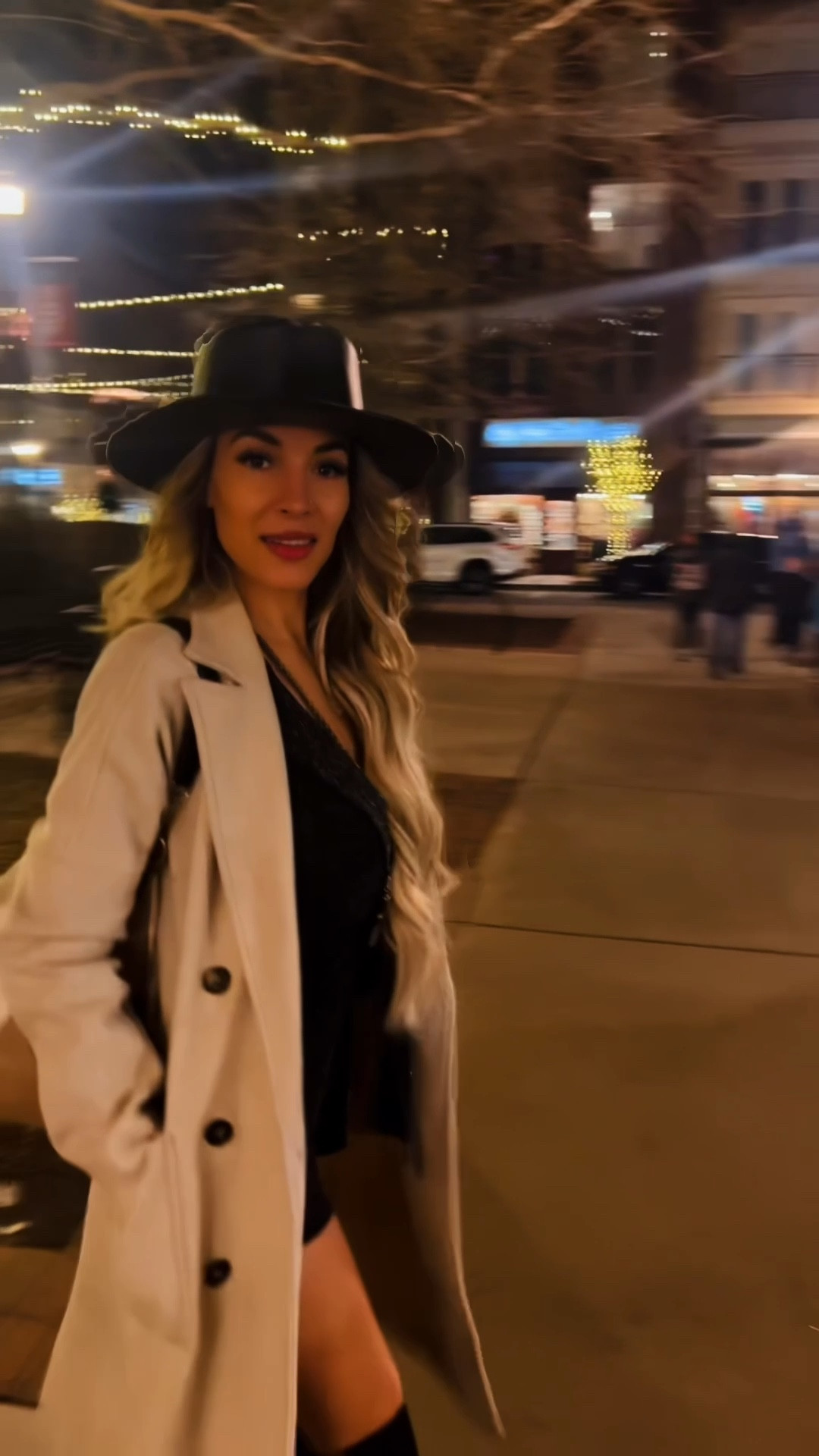 Walking down the street with style!!! The faux leather hat is on point 👌

#LTKMostLoved #LTKstyletip #LTKover40