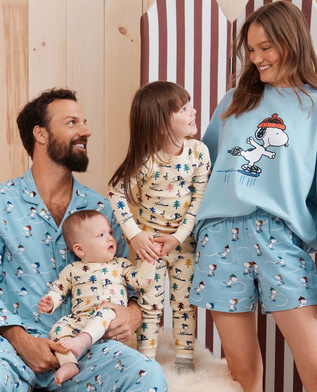 Peanuts Holiday Matching Family Pajamas | Hanna Andersson