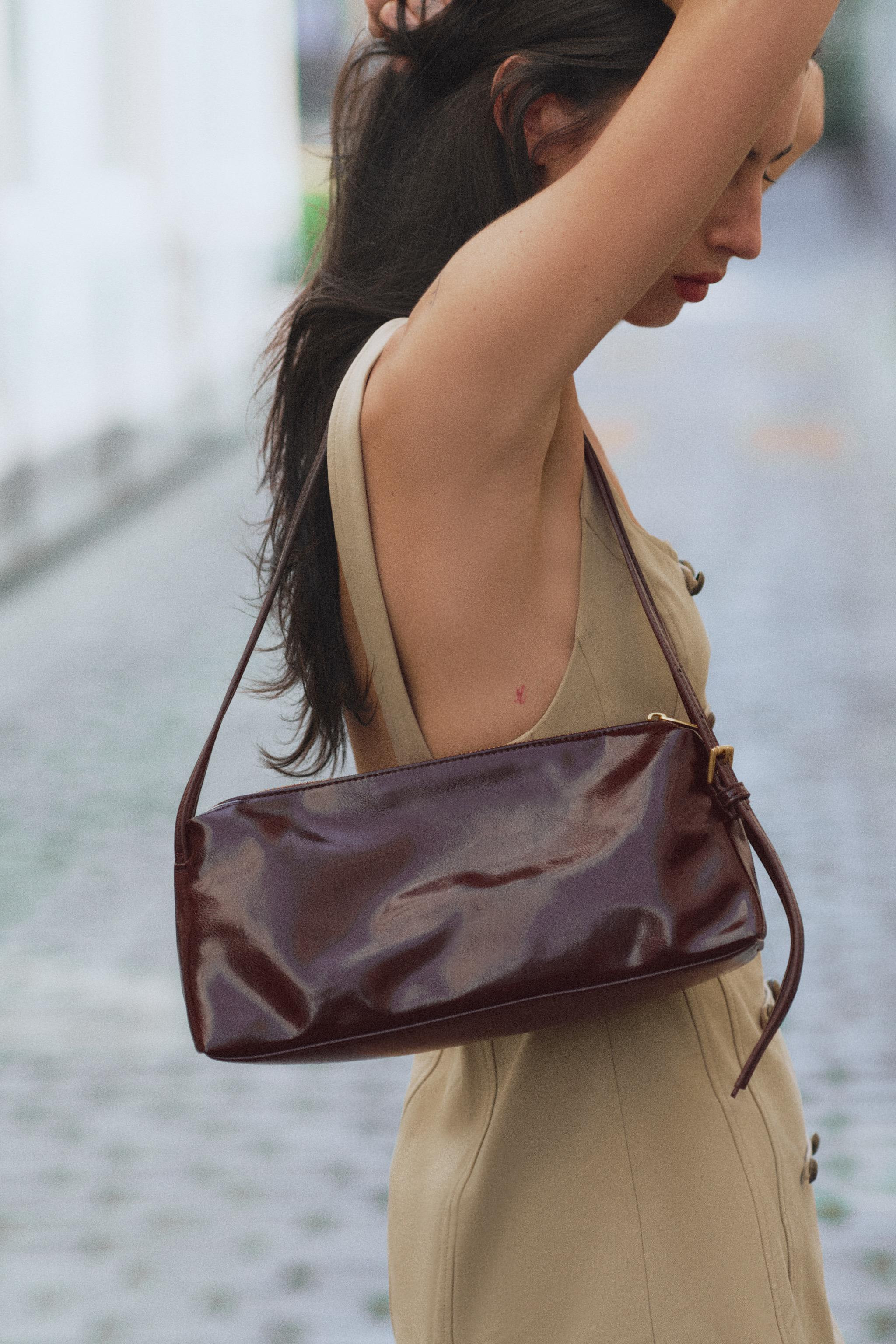 SHOULDER BAG WITH BUCKLE DETAIL | Zara US