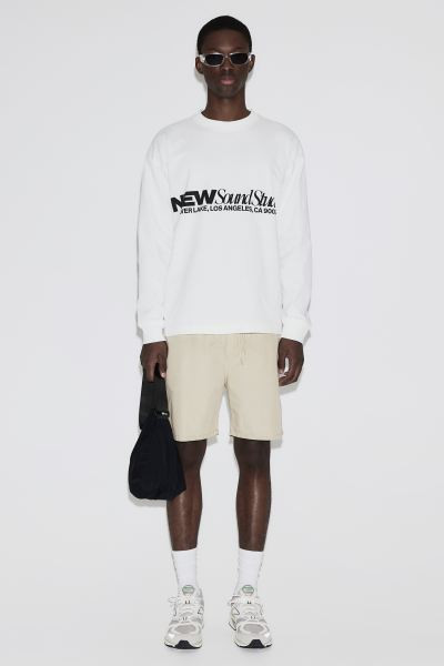 Regular Fit Cotton shorts | H&M (UK, MY, IN, SG, PH, TW, HK)