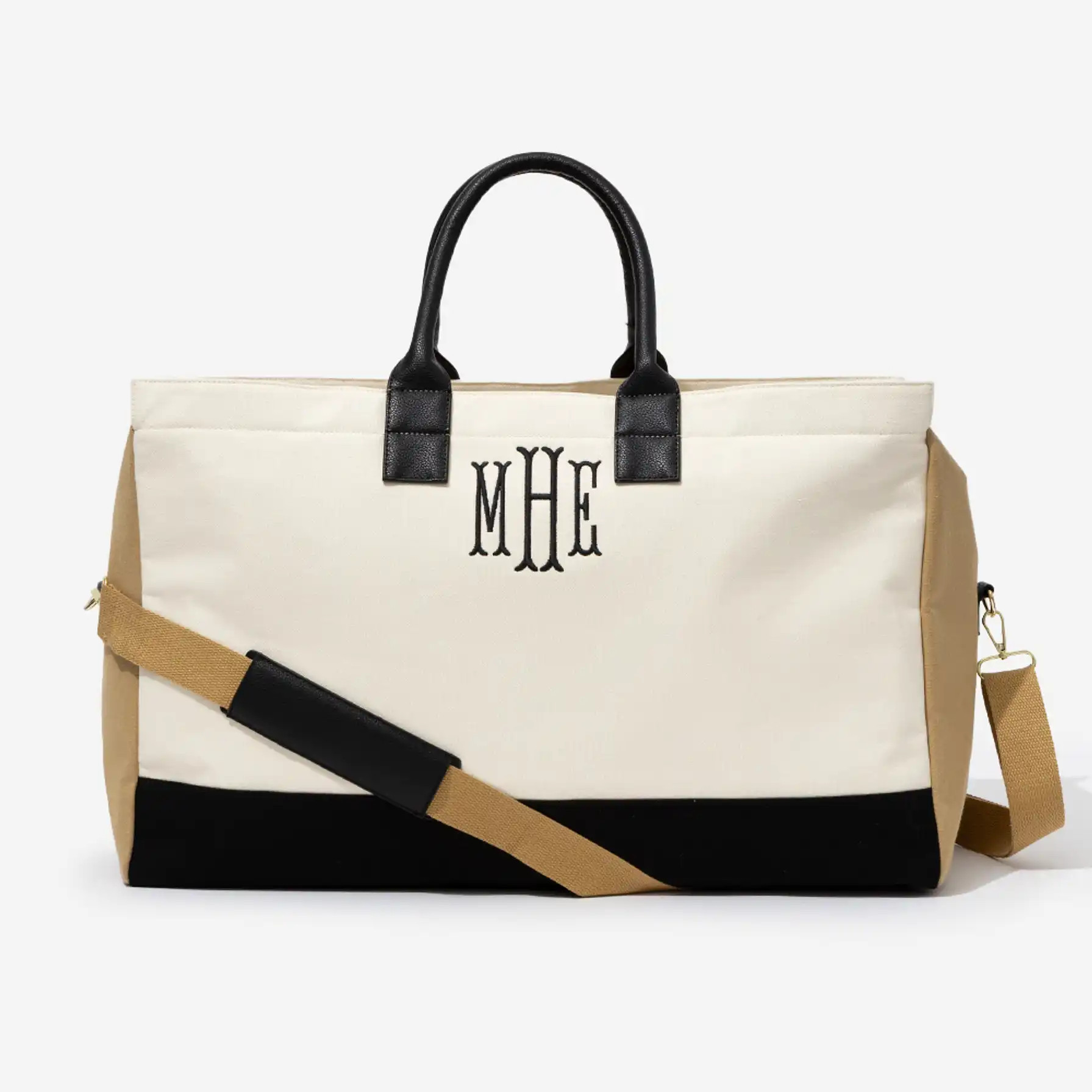 Monogrammed Upscale Weekender | Marleylilly