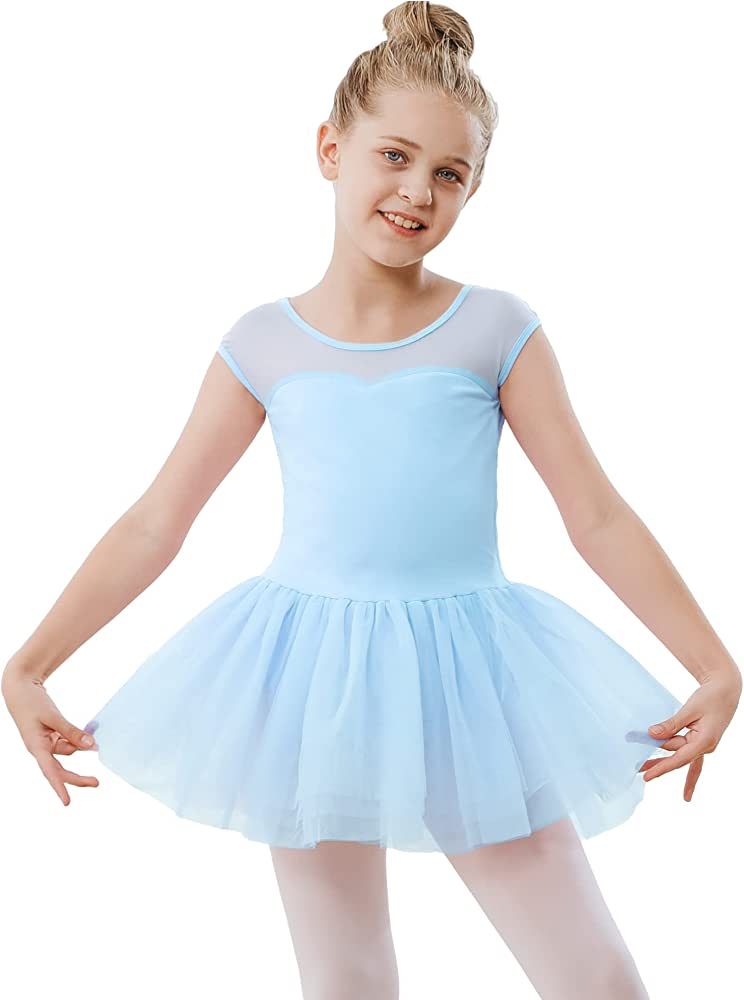 Stelle Girls Cute Tutu Dress Ballet Leotard for Dance (Toddler/Little Kid/Big Kid) | Amazon (US)