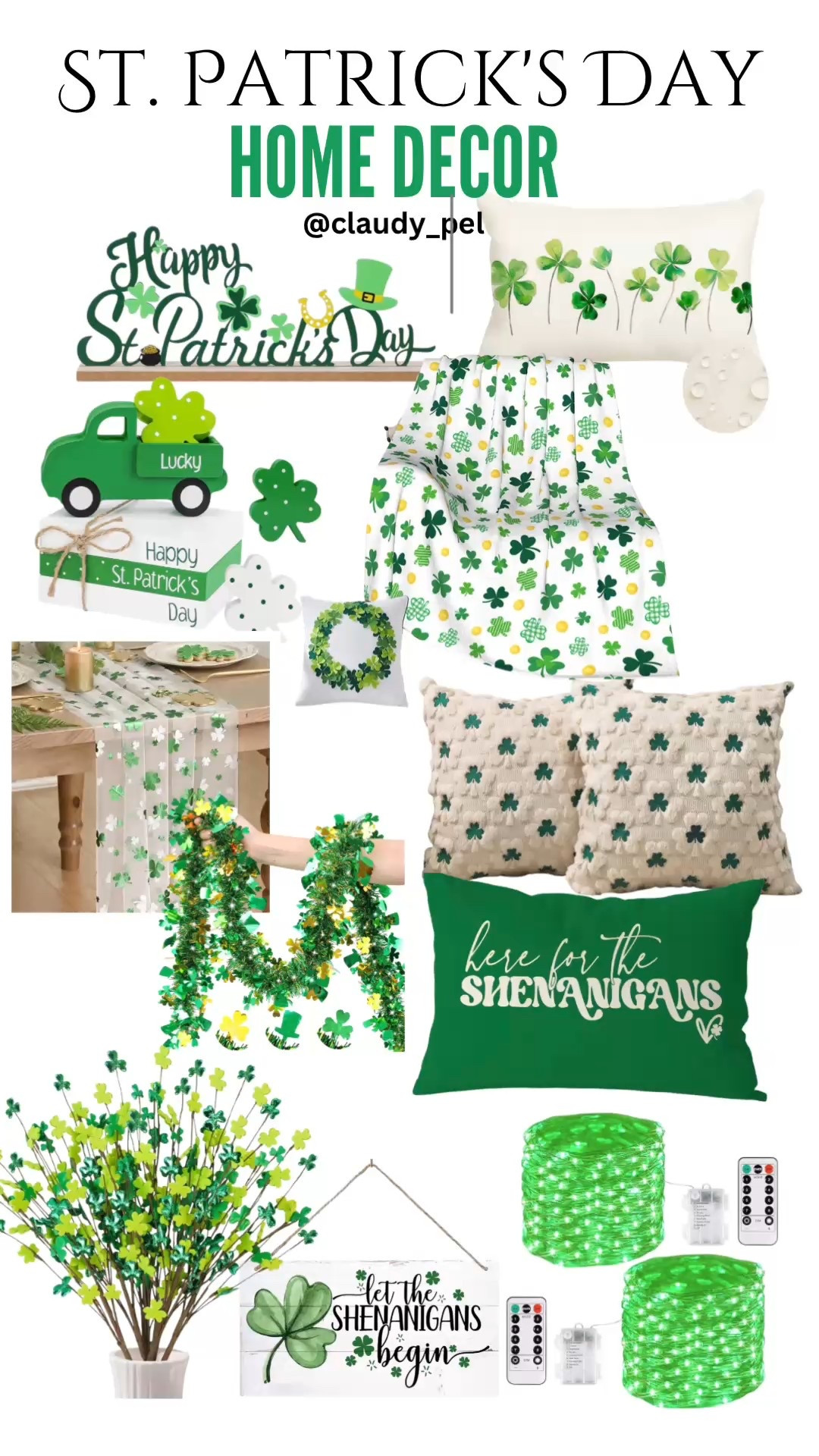 Getting ready for St. Pattys Day 

#LTKActive #LTKHome #LTKSeasonal