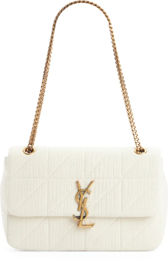 Medium Jamie Quilted Crinkle Cotton Shoulder Bag | Nordstrom