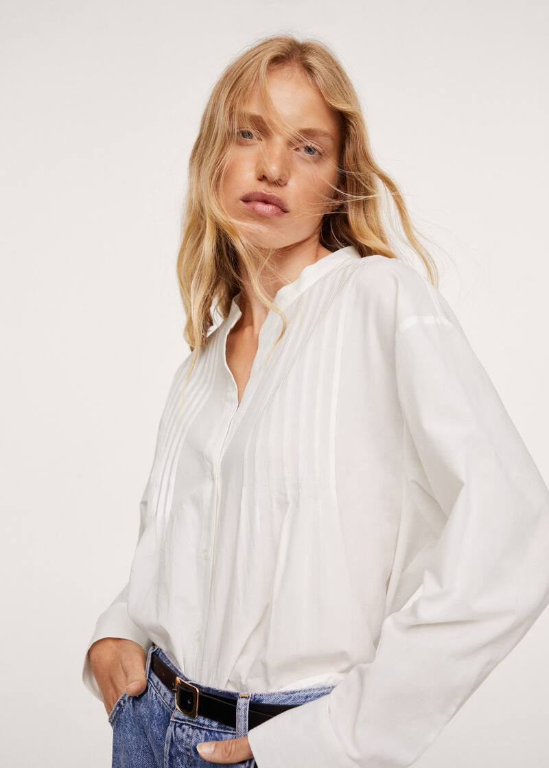 Search: white blouse (53) | Mango USA | MANGO (US)