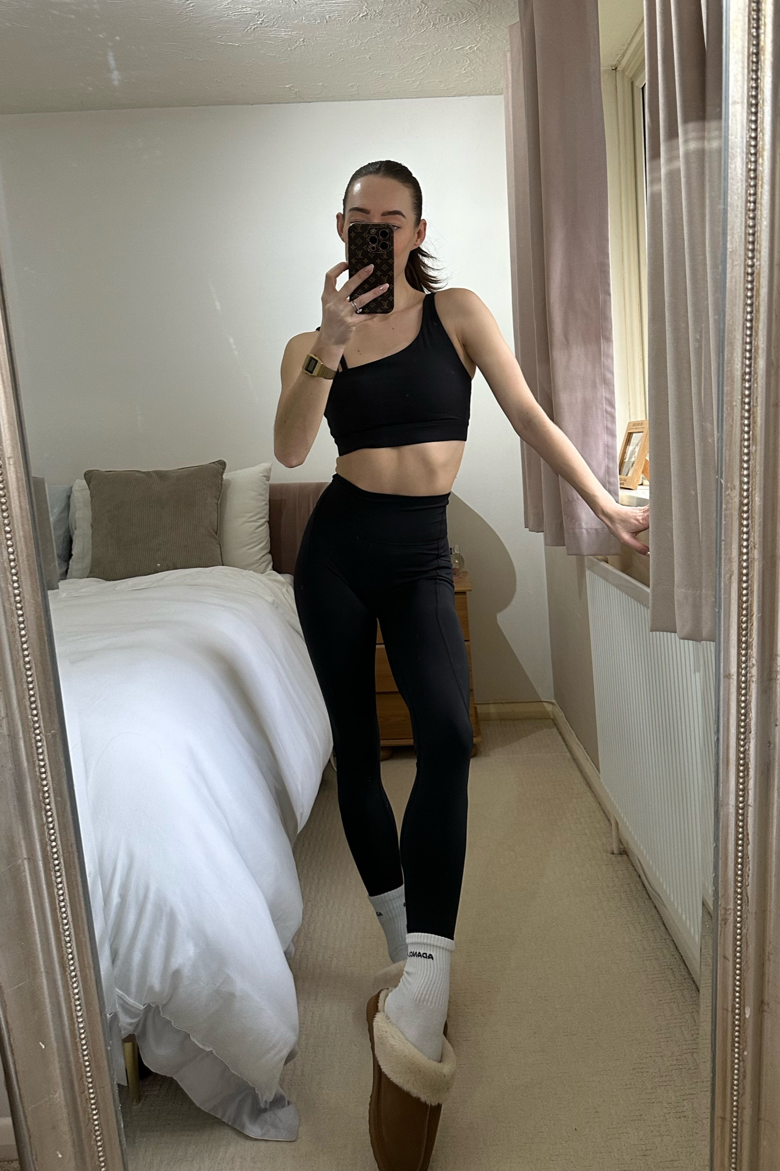 All black Adanola activewear gym set, ready for the gym, dance class or walk! #adanola #gymfit #activewear #pilatesoutfit 

#LTKSeasonal #LTKfit #LTKeurope