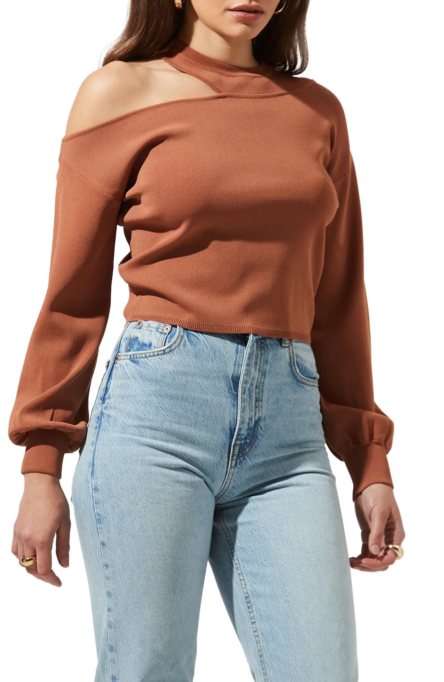 Shoulder Cutout Sweater | Nordstrom