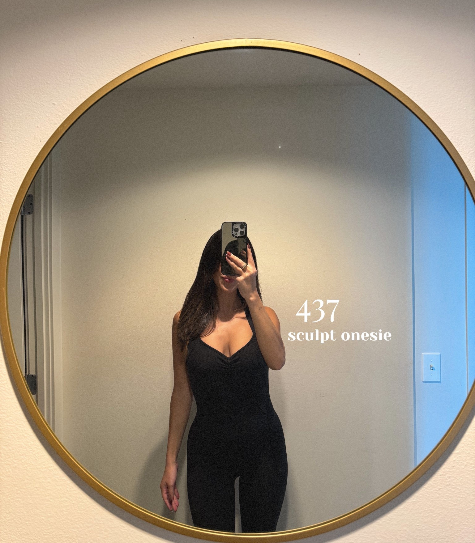 Most flattering onesie jumpsuit 🐈‍⬛🖤 
sizing: small 

 #437 #jumpsuit #onesie #athleisure #workout #pilates 

#LTKootd #LTKActive #LTKfitnessgoals