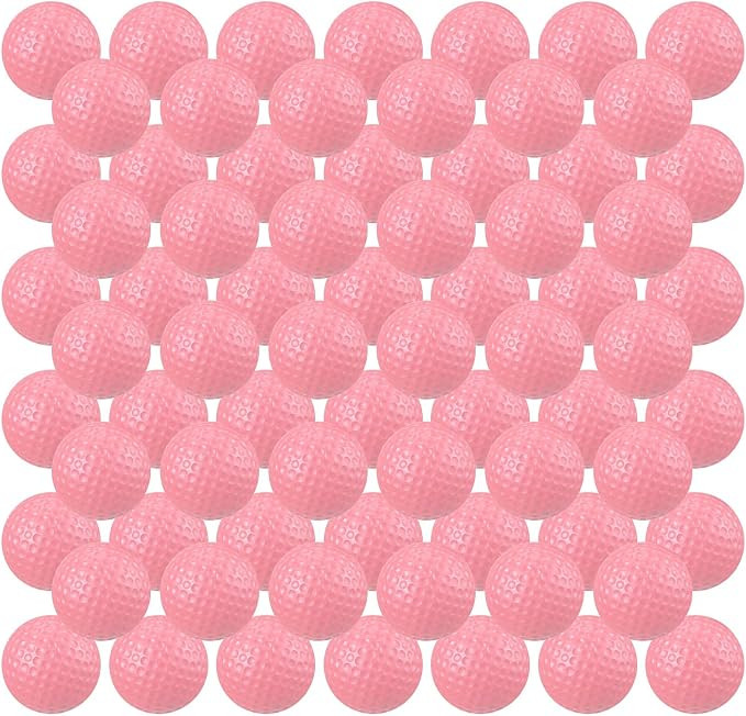 Junkin 80 Pcs Foam Golf Balls Practice Balls Realistic Feel and Flight Sport Training for Indoor ... | Amazon (US)