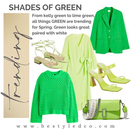 All shades of green on trend for Spring 

#LTKshoecrush #LTKFind #LTKstyletip