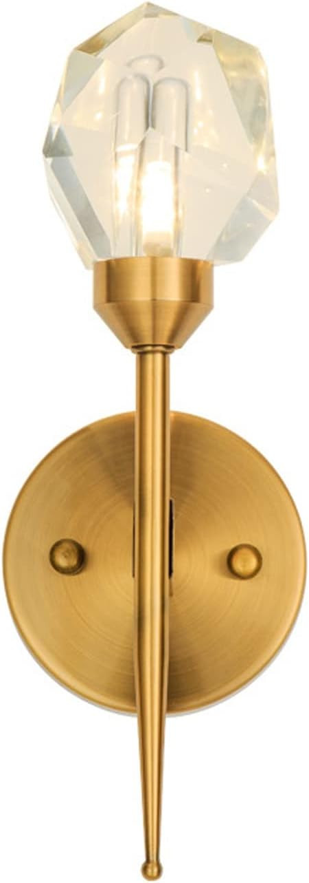 Alsnn Nordic Minimalistic Wall Lamp Modern Bedroom Bedside lamp Creative Single Head Crystal Wall... | Amazon (US)