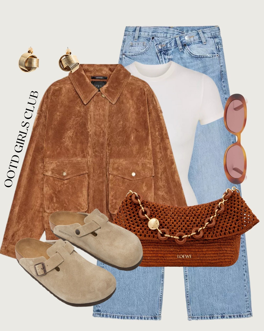 Jeans and a white t shirt 

#LTKspring #LTKuk #LTKsummer