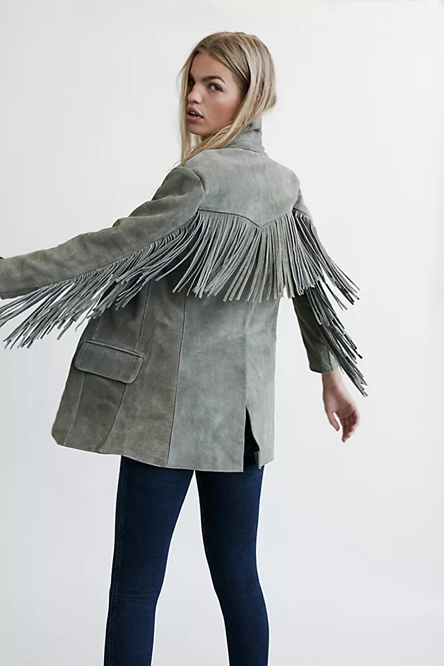 Marlboro Fringe Blazer | Free People (Global - UK&FR Excluded)