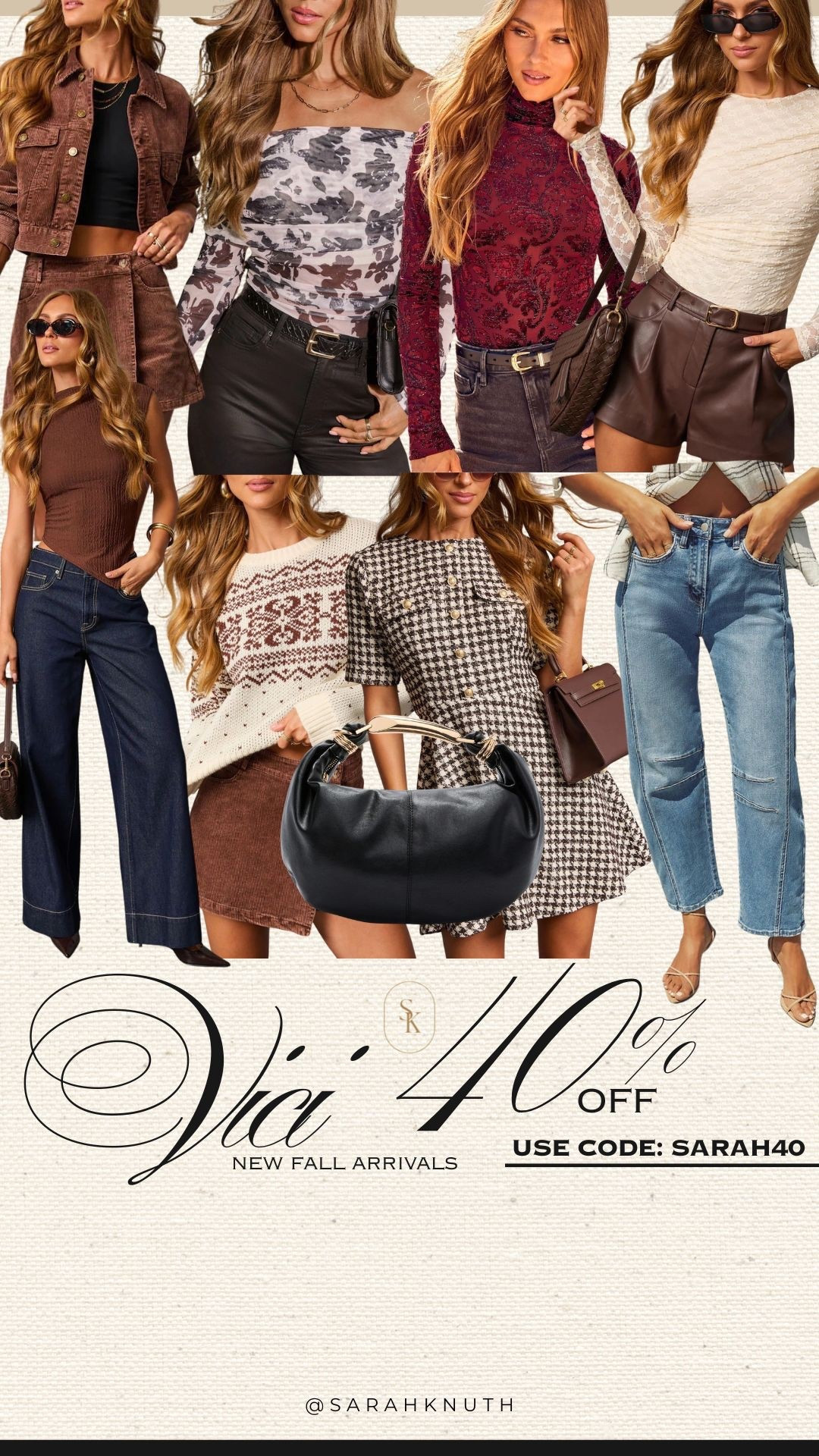 Use code: SARAH40 for 40% off sitewidee

#LTKSaleAlert #LTKSeasonal #LTKFindsUnder50