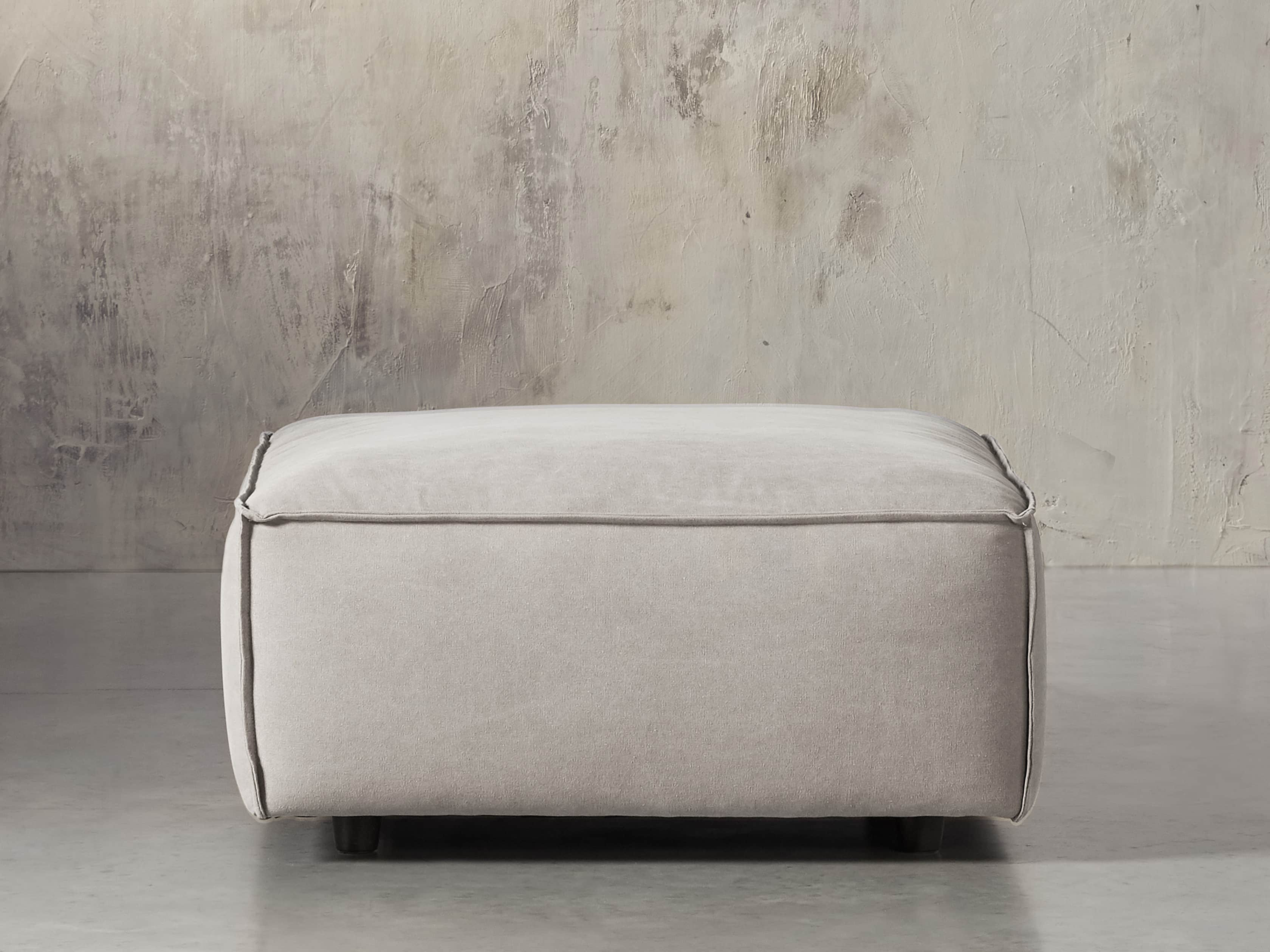 Coburn Ottoman | Arhaus