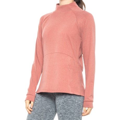 Kyodan Outdoor Velvet Moss Jersey Shirt - Zip Neck, Long Sleeve (For Women) | Sierra